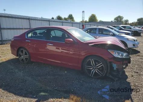 2016 Honda Accord Sport from USA, damaged, VIN 1HGCR2F5XGA230586